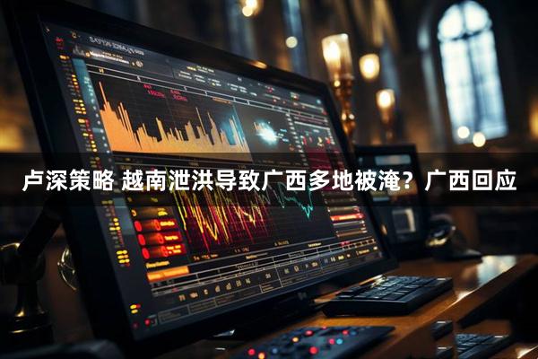 卢深策略 越南泄洪导致广西多地被淹？广西回应