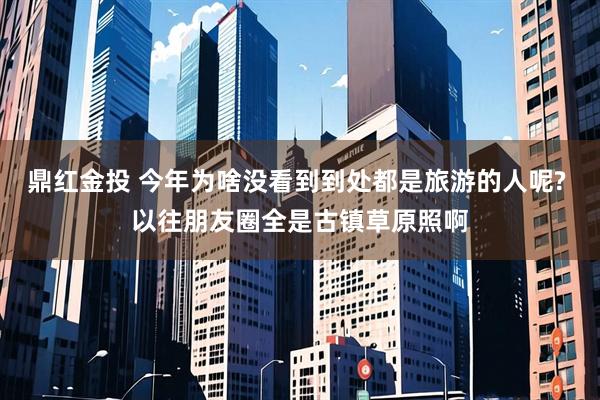 鼎红金投 今年为啥没看到到处都是旅游的人呢? 以往朋友圈全是古镇草原照啊